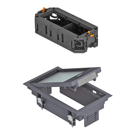 [5401027153] GULVBOKS KOMPLET GES 2 M/DÅSER 3 MOD.