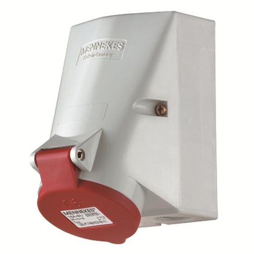 [1515136183] Mennekes CEE vægudtag 5 polet 32A 400V IP44