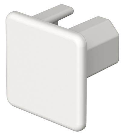 [0836108257] WDK ENDESTYKKE 15X15 MM HVID RAL 9010