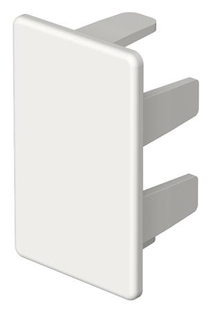 [0836108312] WDK ENDESTYKKE 25X40 MM HVID RAL 9010