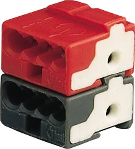 [5488210792] KNX Bustilslutningsterminaler sort/Rød Busklemme BUSKONNEKTOR