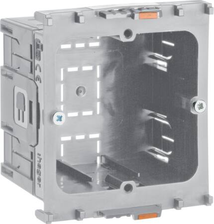 [7936078303] Kanaldåse for 55x55 modul Ecoline grå
