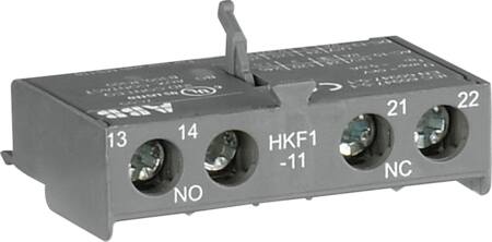 [2122740424] Hjælpekontakt HKF1-11 1NO+1NC frontmontage for MS116 MS/MO132 MS132-T MS/MO165