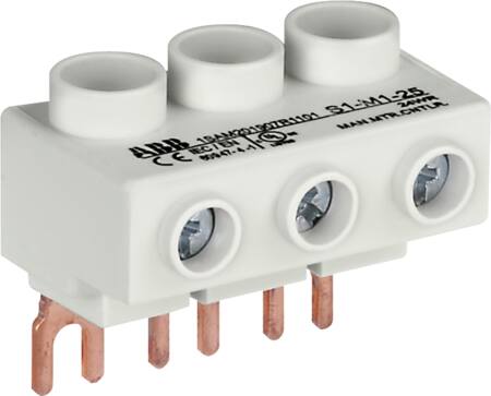 [2122741339] Tilslutningsklemme S1-M1-25 lav tilslutning 25mm2 65A for MS116 MS/MO132