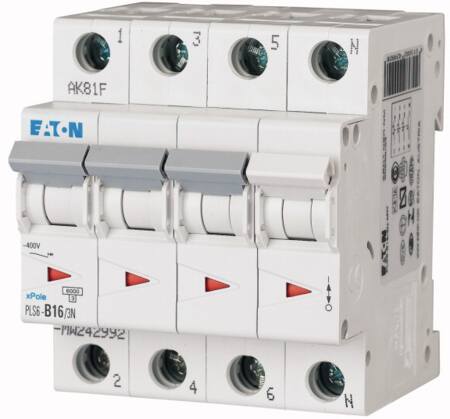 [5422562202] AUTOMATSIKRING B16A 3P+N 6KA 4M