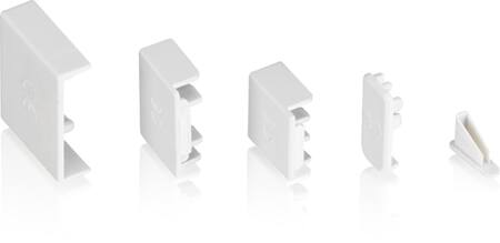 [2122715006] ENDESTYKKE FOR Sløjfeskinne PS 4 PS-END1