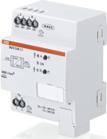 [5488220423] ABB KNX DALI gateway Basic 2-kanal MDRC DG/S2.64.1.1