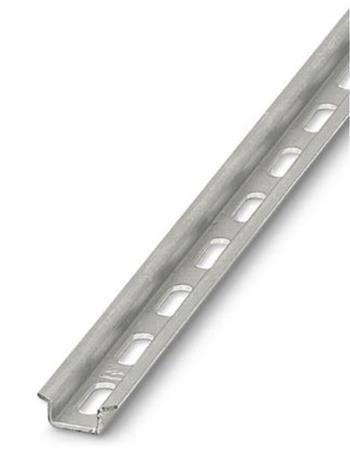 [5401039061] DIN-skinne NS15/5,5 med huller 4,2*12,2 mm forzinket L=2m