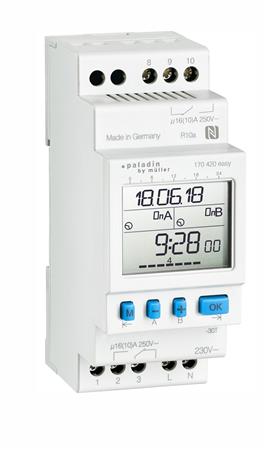 [0823100349] KONTAKTUR DIGI. 2 KANAL WEEK NFC