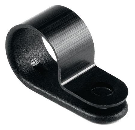 [2239303466] KABELBØJLE SORT Ø6,5MM H3P