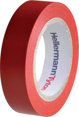 [0839102043] HelaTape Flex 15 mm x 10 m rød 10 ruller