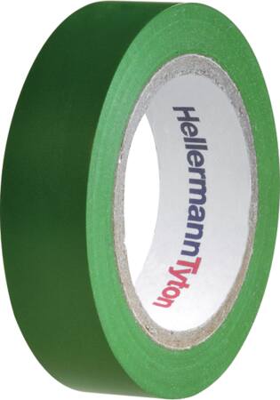[0839102069] HelaTape Flex 15 mm x 10 m grøn 10 ruller