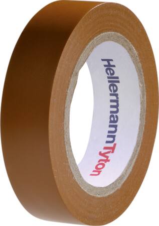 [0839102108] HelaTape Flex 15mm x 10m Brun 10 ruller
