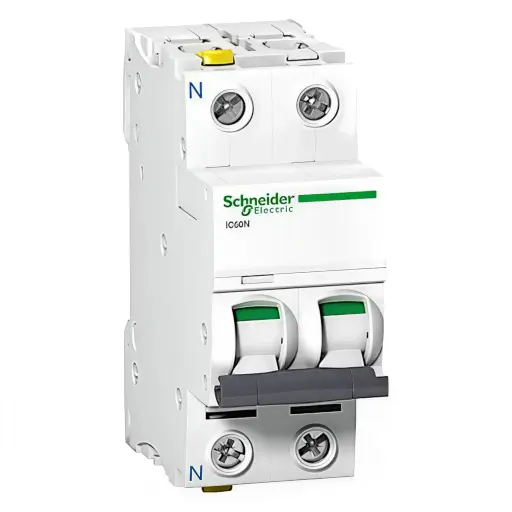 [1P+N16A] Schneider Automatsikringer 1 Polet+Nul 16A