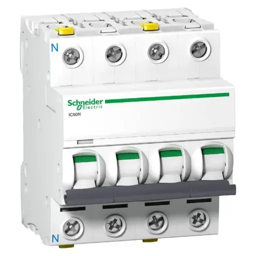 [3P+N16A] Schneider Automatsikring 3 Polet+Nul 16A