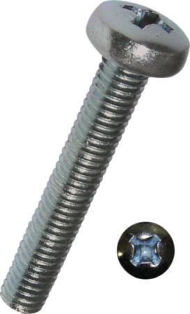 [0839125334] MASKINSKRUE M8X25 PH PH4 ELFZ DIN 7985