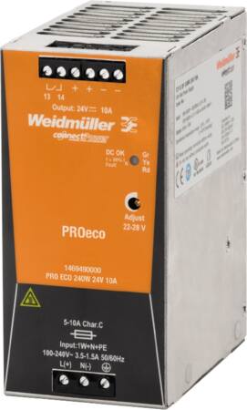 [7963000124] Strømforsyning PRO ECO 240W 24V 10A