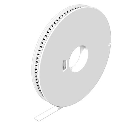 [5401016293] klemmemærke hvid 10/5 mm