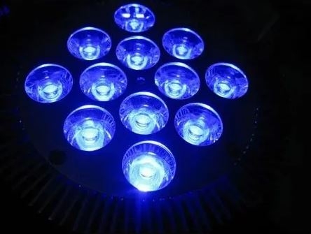 [258] LED vækstlys, 12W, E27, Ren blå, Grow lamp