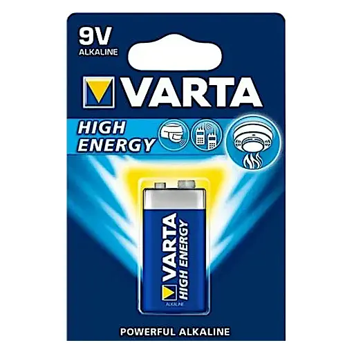 [9494000125] High Energy alkaline 6LR61 batteri