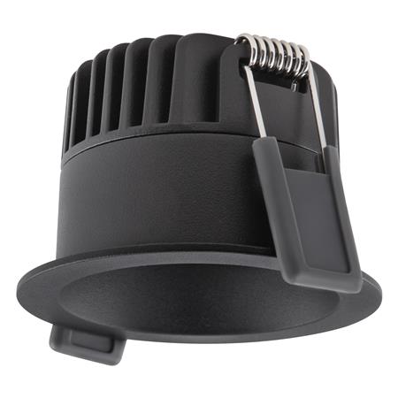 [5642013942] LEDVANCE Spot Darklight multi lumen DIM IP44 680lm 8W/930 sort UGR19 36°