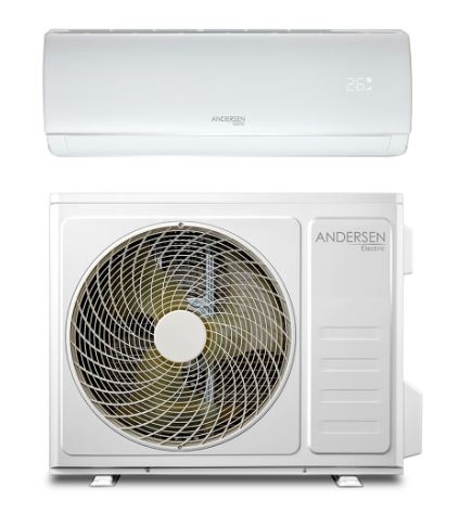 [1422] AE 12000 varmepumpe / aircondition m. Wifi, (A+/A++), <72 m2