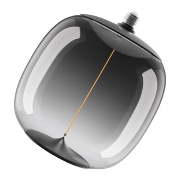 [5657061073] OSRAM Vintage 1906 LED oval filament magnetic røgfarvet 400lm 12W/818 (35W) Ø250mm E27 dæmpbar