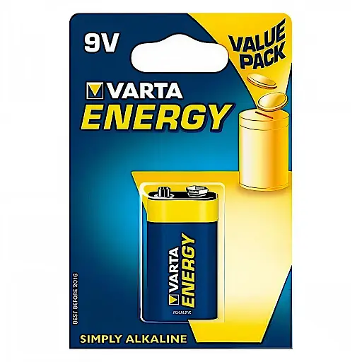 [9494006022] VARTA Energy 9V alkaline batteri