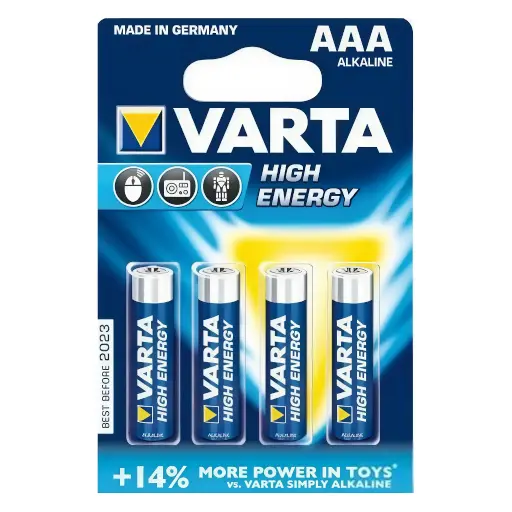 [9494000031] High Energy alkaline AAA batteri