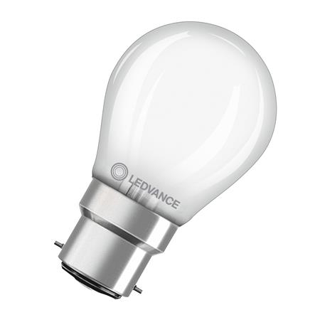[5657055500] LEDVANCE LED krone mat 470lm 4,8W/827 (60W) B22d dæmpbar