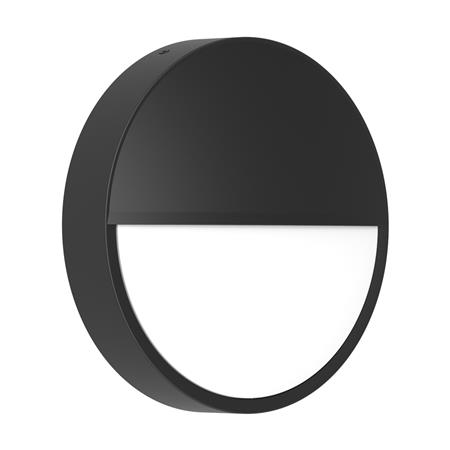 [5649004242] LEDVANCE Surface Bulkhead Outdoor halvskærm 300mm sort