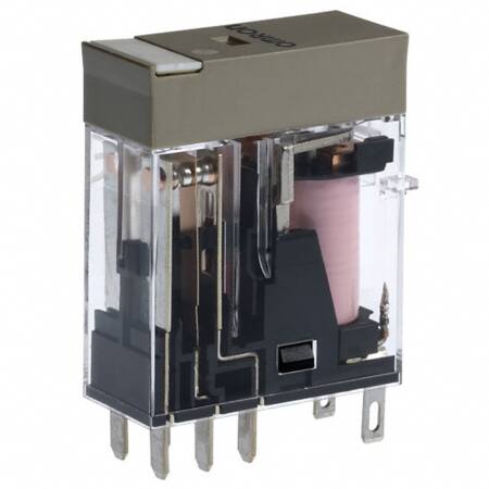 [5422595169] Relæ plug-in 8-polet DPDT 5A mech & LED-indikatorer label facilitet 24 VAC G2R-2-SN 24AC(S)