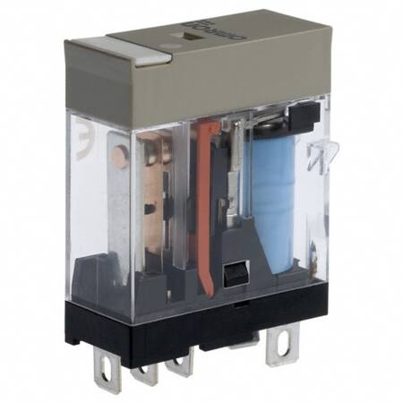 [5422595156] Relæ plug-in 5-pin SPDT 10A mech & LED-indikatorer label facilitet G2R-1-SN 24DC(S)