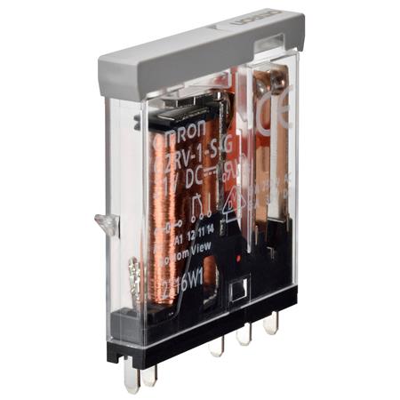[5424598245] Relæ SPCO 6A kontakter til erstatning i G2RV-SR * 00 24DC eller 24 VAC/DC G2RV-1-S-G DC21 BY OMB