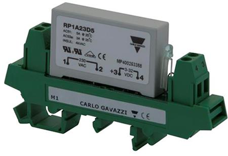 [9622000007] AC SSR-relæer 1-polet ZS (Zero Switching) 230 VACrms 5 AACrms 4-32 VDC 5A