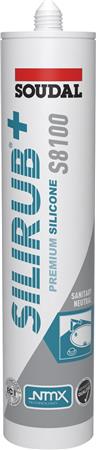[0839100281] FUGEMASSE SANITETSILIKONE HVID 300ML