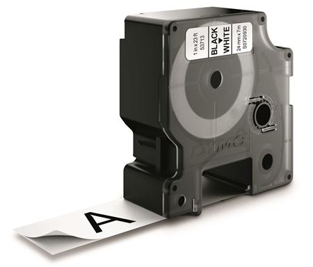 [9797001164] DYMO D1 tape sort/hvid 24mmx7m