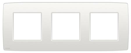 [3417810576] RAMME 3-MODUL, NIKO ORIGINAL, HVID