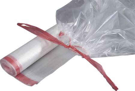 [1897005479] Affaldssække m. snoretræk regenerat klar 100 L 700x1100mm 10stk/rulle