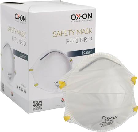 [0897100537] STØVMASKE UDEN VENTIL FFP1NR D