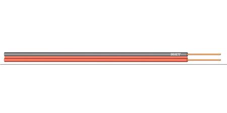 [3032305194] LEDNING 2X1,5 PVTAU RØD/SORT S100