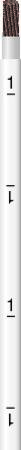 [3032302168] Monteringsledning PVT m/ekstra isolering 1X2,5 Hvid NR.9 R100