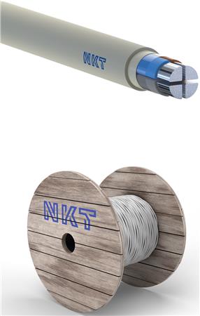 [3033928020] Forsyningskabel NOIK-AL-S 90° 4X70 Grå AFM