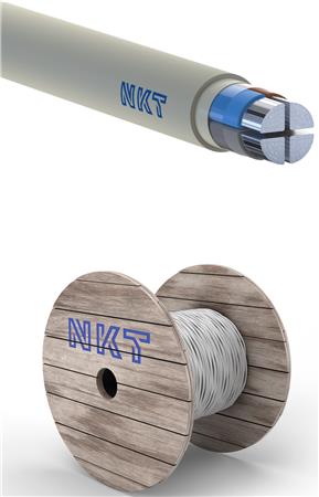 [3033928033] Forsyningskabel NOIK-AL-S 90° 4X95 Grå AFM