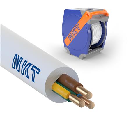 [3033149278] Installationskabel EXQ XTRA Dca 3G1,5 Hvid QADDY 500