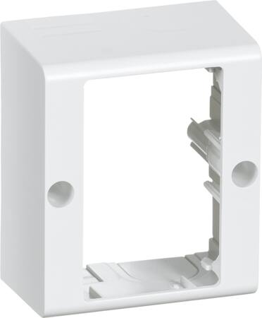 [1017025569] CLIC'LINE monteringsbox enkelt hvid
