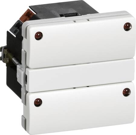 [1092901967] LK FUGA betjeningsknap - 4 knapper og LED - KNX - hvid
