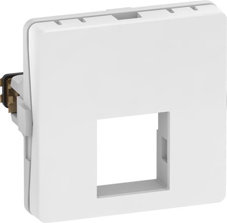 [1088009161] LK FUGA Dataudtag for 1x Systimax RJ45 1 modul hvid