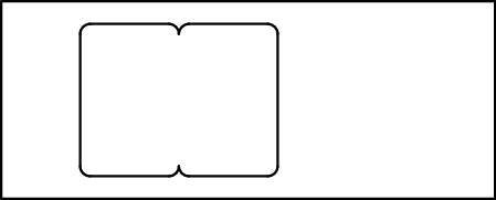 [7936028230] Lågudsnit til FB60130 for Fuga 2 moduler perlehvid 250mm.