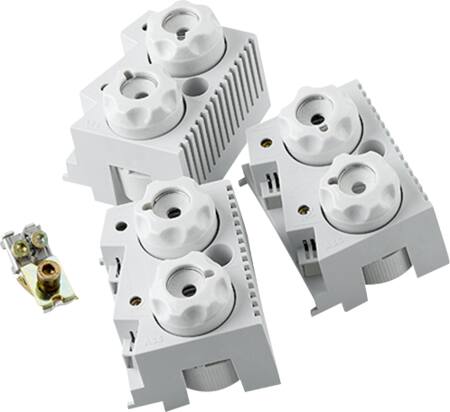 [7211025851] Sikringsholder for 2 afgange E33 venstre 6-25mm2 2XE33 indeholder 1 sæt 3P+N